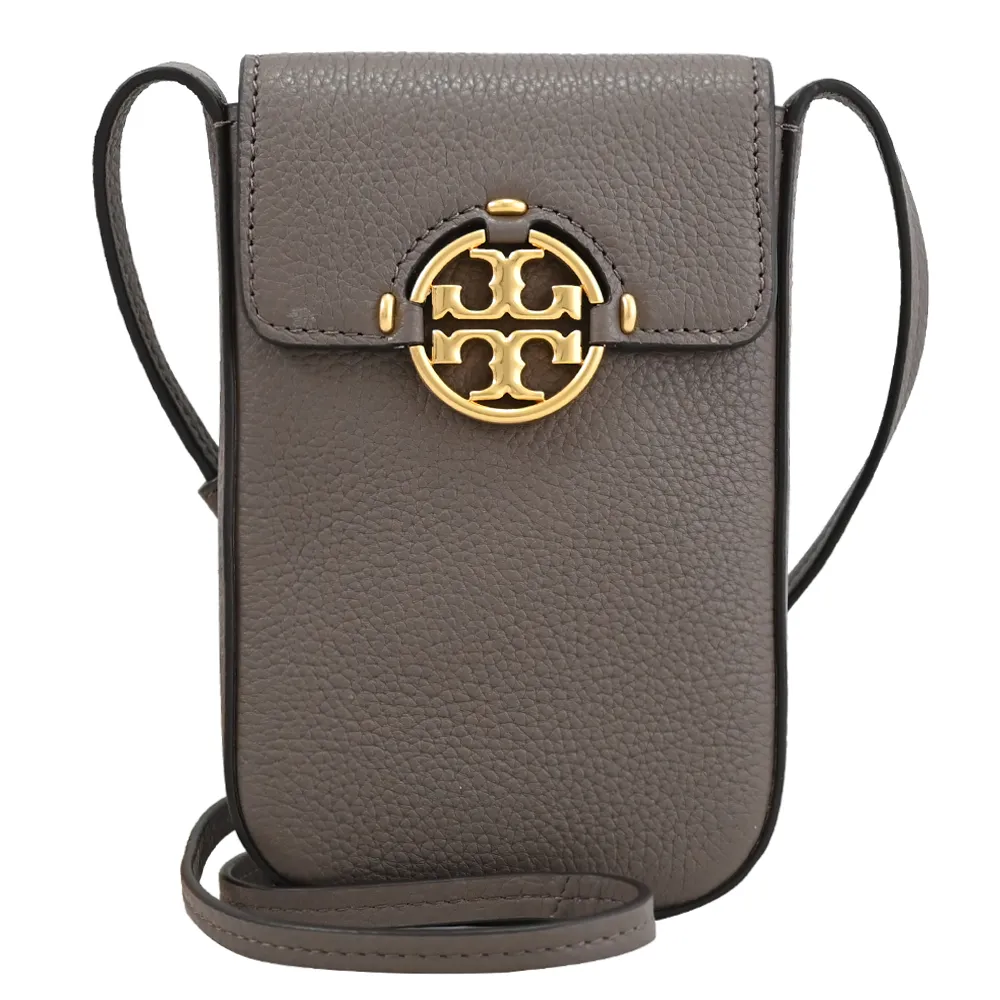 TORY BURCH 金屬縷空荔枝紋釦式對折短夾-焦糖色 歷史價格詳細信息