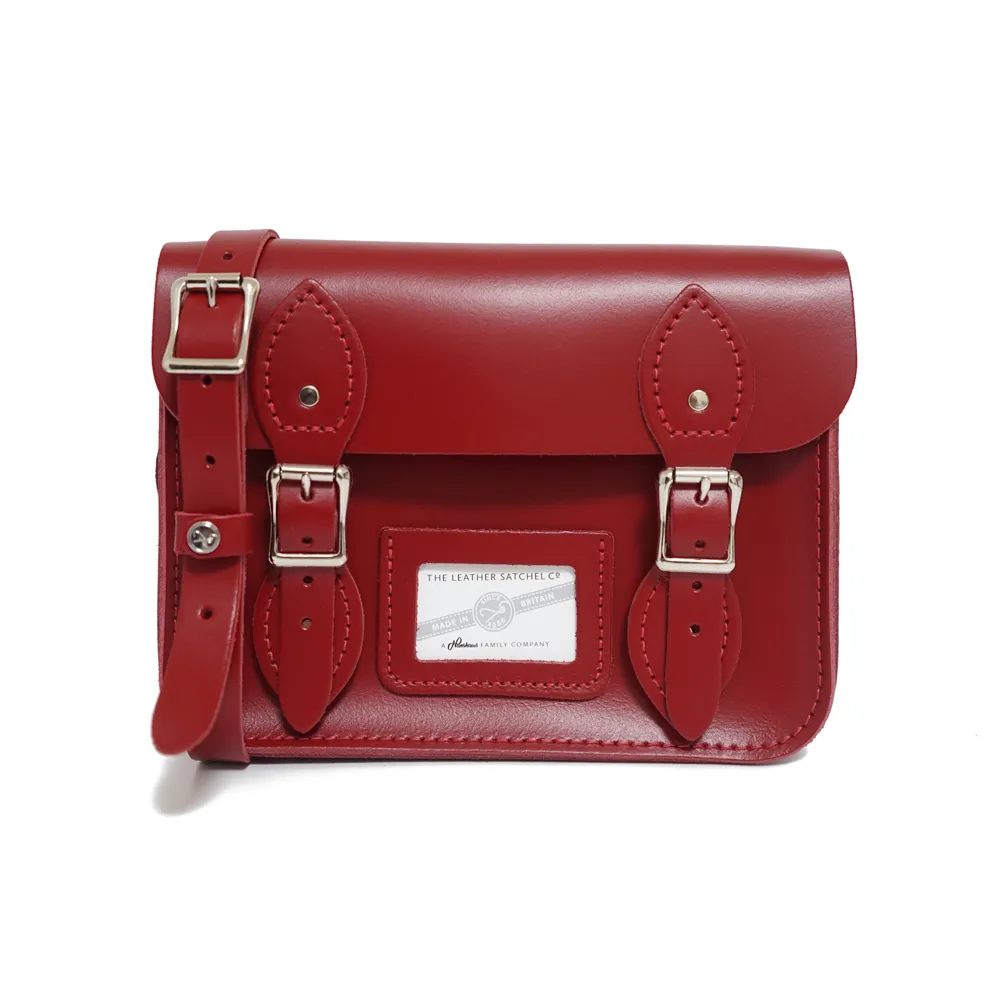 【The Leather Satchel Co.】12.5吋 英國手工牛皮劍橋包 手提包 肩背包 側肩包 (心機紅) 歷史價格詳細信息