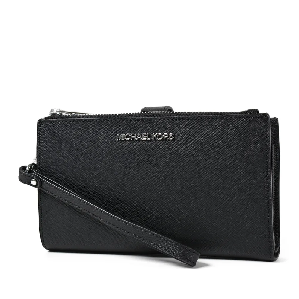 MICHAEL KORS 銀牌漆皮圓MK拉鍊零錢夾(銀) 歷史價格詳細信息