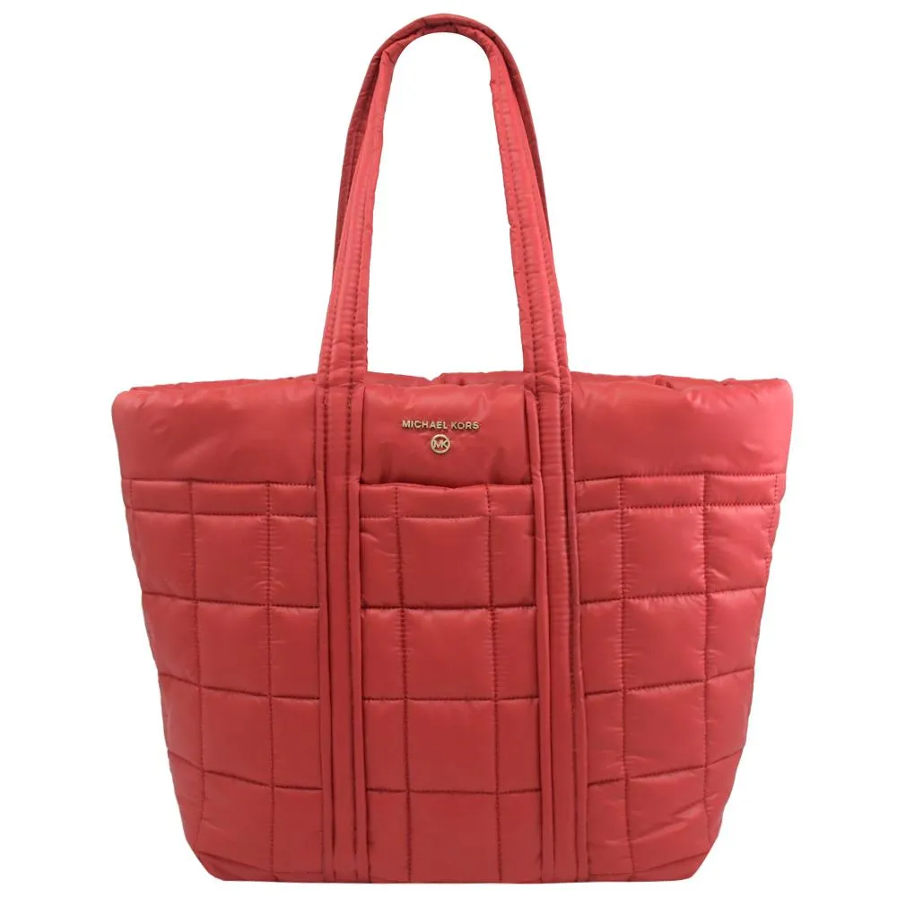 MICHAEL KORS STIRKING 金屬LOGO尼龍手提小托特包.紅 歷史價格詳細信息