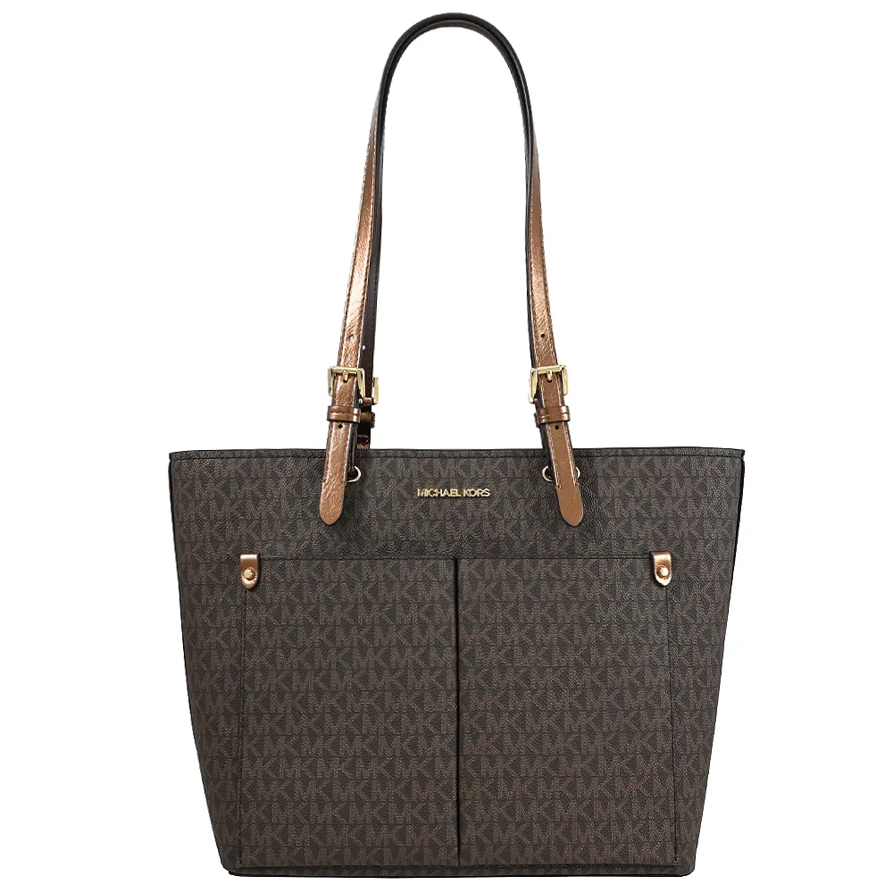 MICHAEL KORS JET SET TRAVEL印花三合一斜背包.白/天藍 歷史價格詳細信息