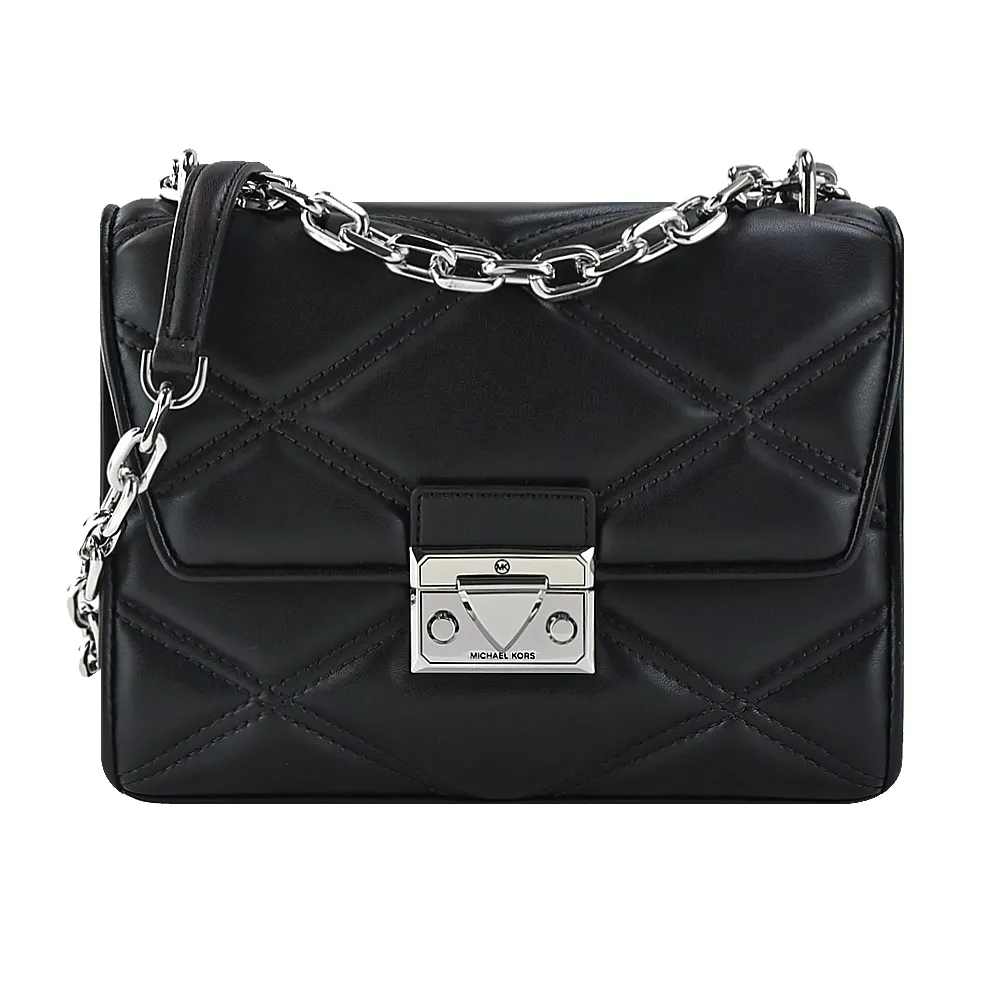 MICHAEL KORS 銀釦鏤空LOGO滿版PVC雙面皮帶-棕/黑 歷史價格詳細信息