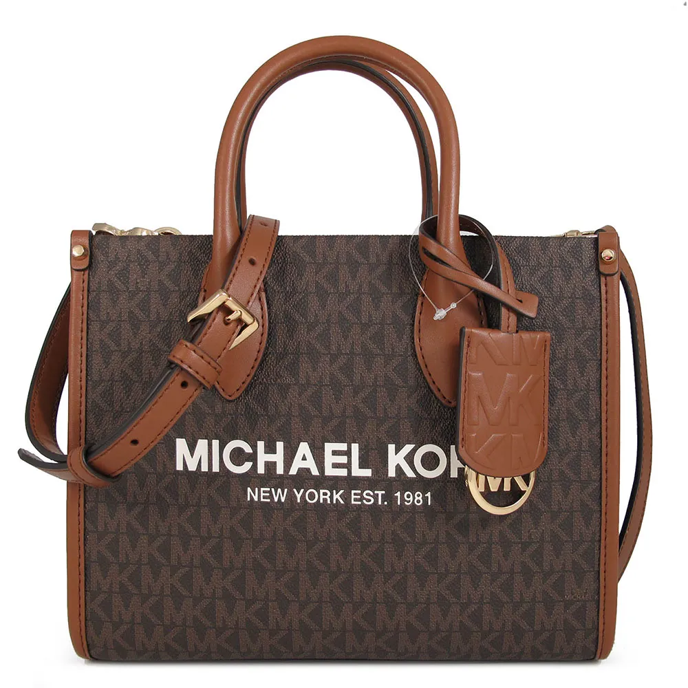 Michael Kors Mirella 荔枝皮革刺繡背帶小款二用托特包(黑色) 35S4G7ZC5L BLACK 歷史價格詳細信息