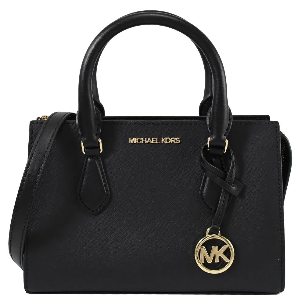 MICHAEL KORS SHEILA 銀字圓標Logo茶花粉色防刮三層兩用斜背包 歷史價格詳細信息