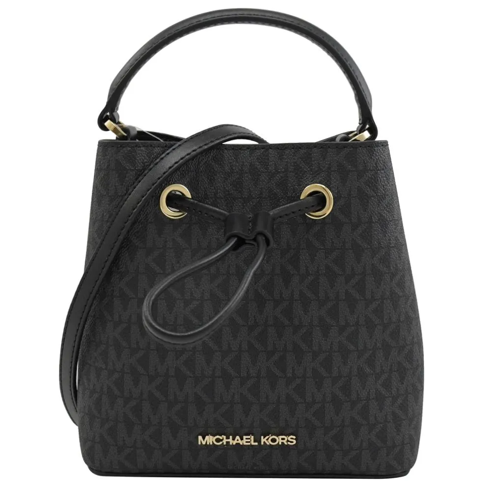 MICHAEL KORS SURI 迷你斜格紋皮革三用水桶包.紅/金 歷史價格詳細信息