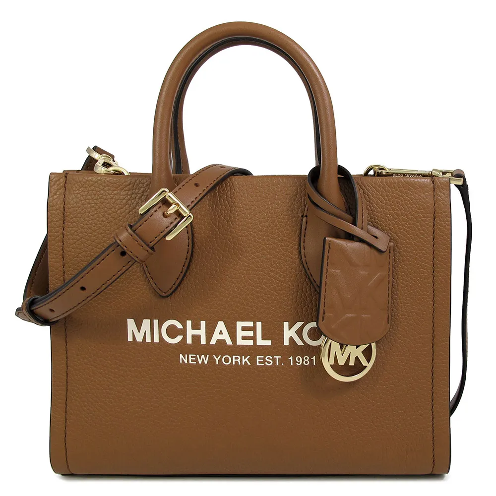 Michael Kors Mirella 荔枝皮革刺繡背帶小款二用托特包(黑色) 35S4G7ZC5L BLACK 歷史價格詳細信息