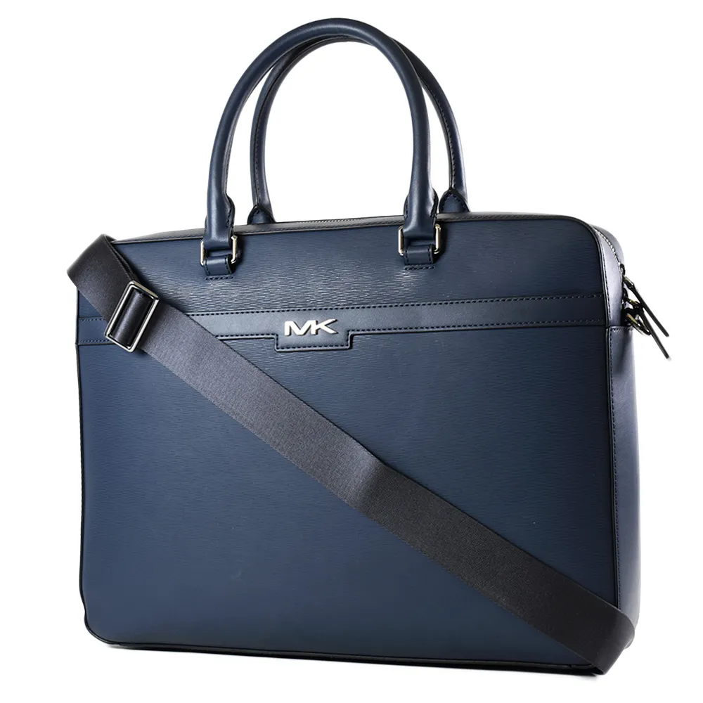 MICHAEL KORS COOPER 男款 防刮皮革手提/斜背二用電腦公事包-黑色 歷史價格詳細信息