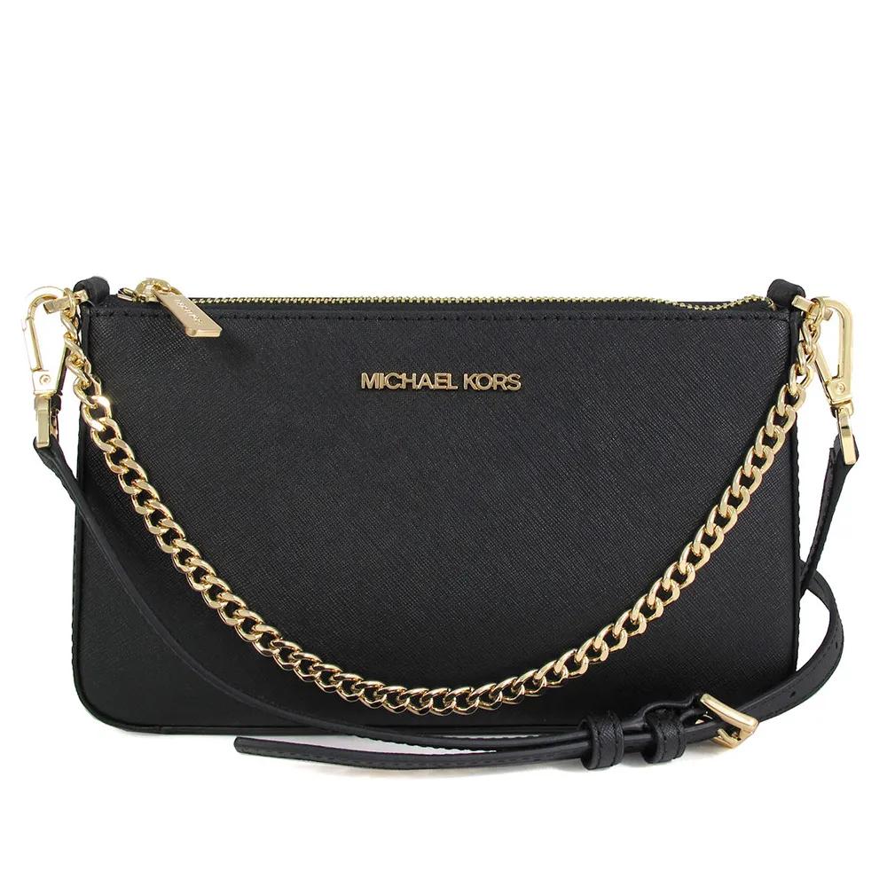 MICHAEL KORS JET SET TRAVEL 防刮兩用貝殼包.黑 歷史價格詳細信息