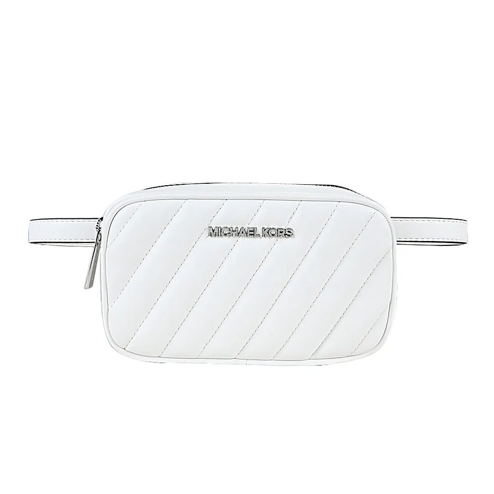 MICHAEL KORS 小MK拼圖LOGO100%純棉深櫻桃紅色圓領短袖上衣(男女皆宜) 歷史價格詳細信息