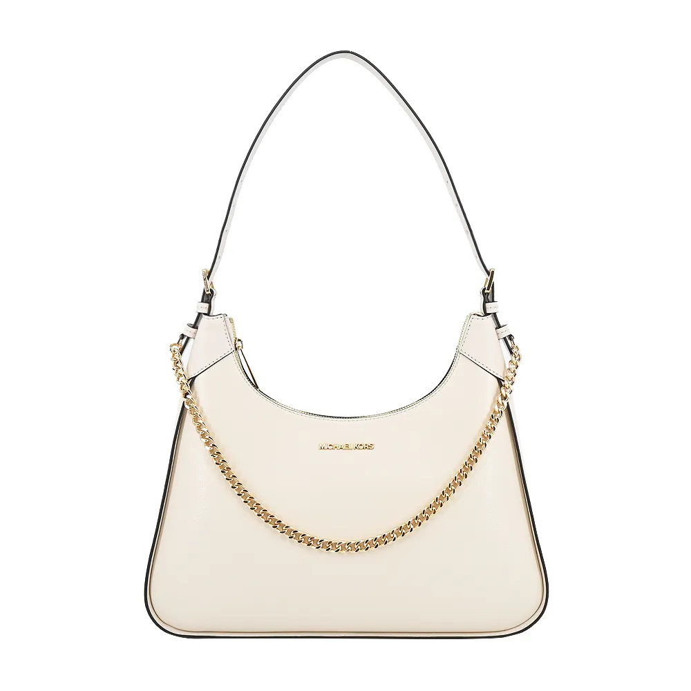 MICHAEL KORS WILMA 防刮皮革手提/肩背二用包-黑色/中 歷史價格詳細信息