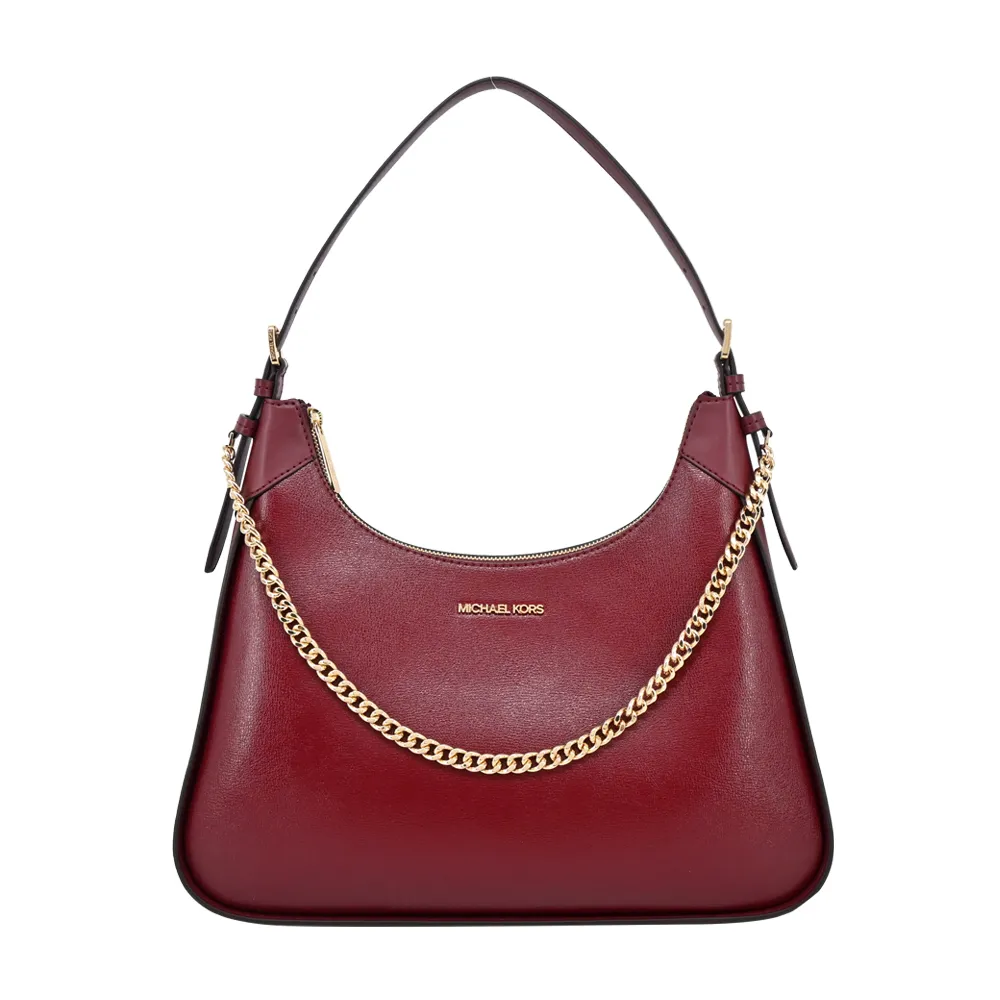 MICHAEL KORS WILMA 防刮皮革手提/肩背二用包-黑色/中 歷史價格詳細信息