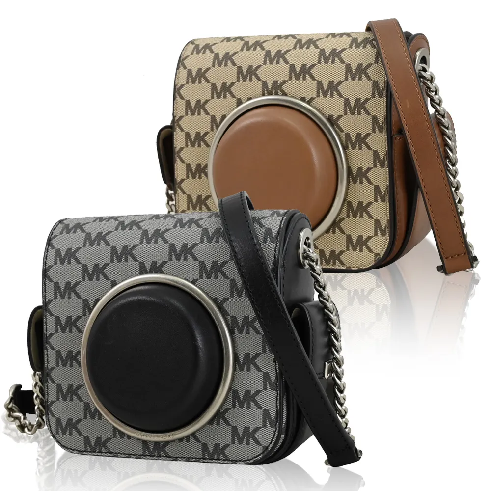 MICHAEL KORS 古銅金縷雕MK緹花LOGO防刮皮革雙面用皮帶-黑色 歷史價格詳細信息