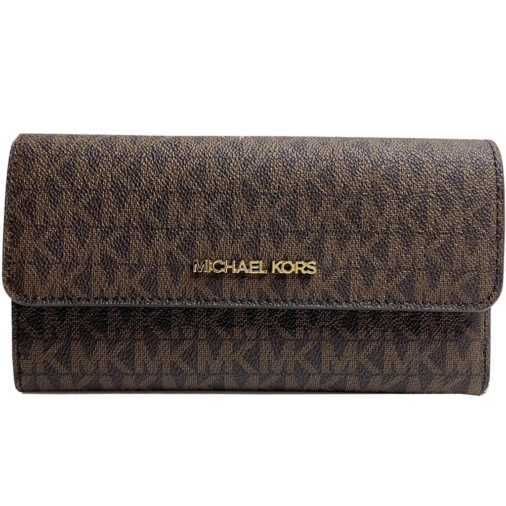 MICHAEL KORS JET SET TRAVEL 金字Logo防刮滿版MK西班牙紅色寬帶橢圓相機斜背包 歷史價格詳細信息