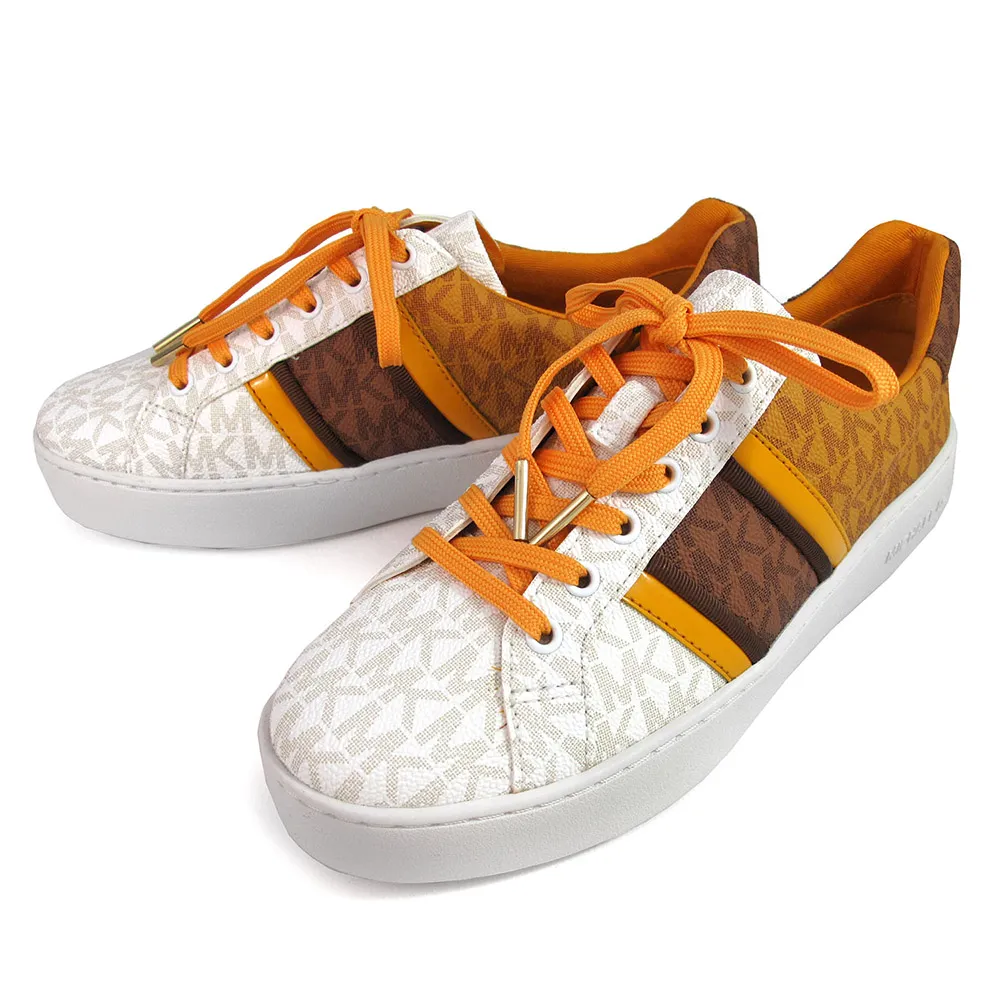 MICHAEL KORS POPPY LACE 滿版MK單寧藍色休閒鞋 歷史價格詳細信息