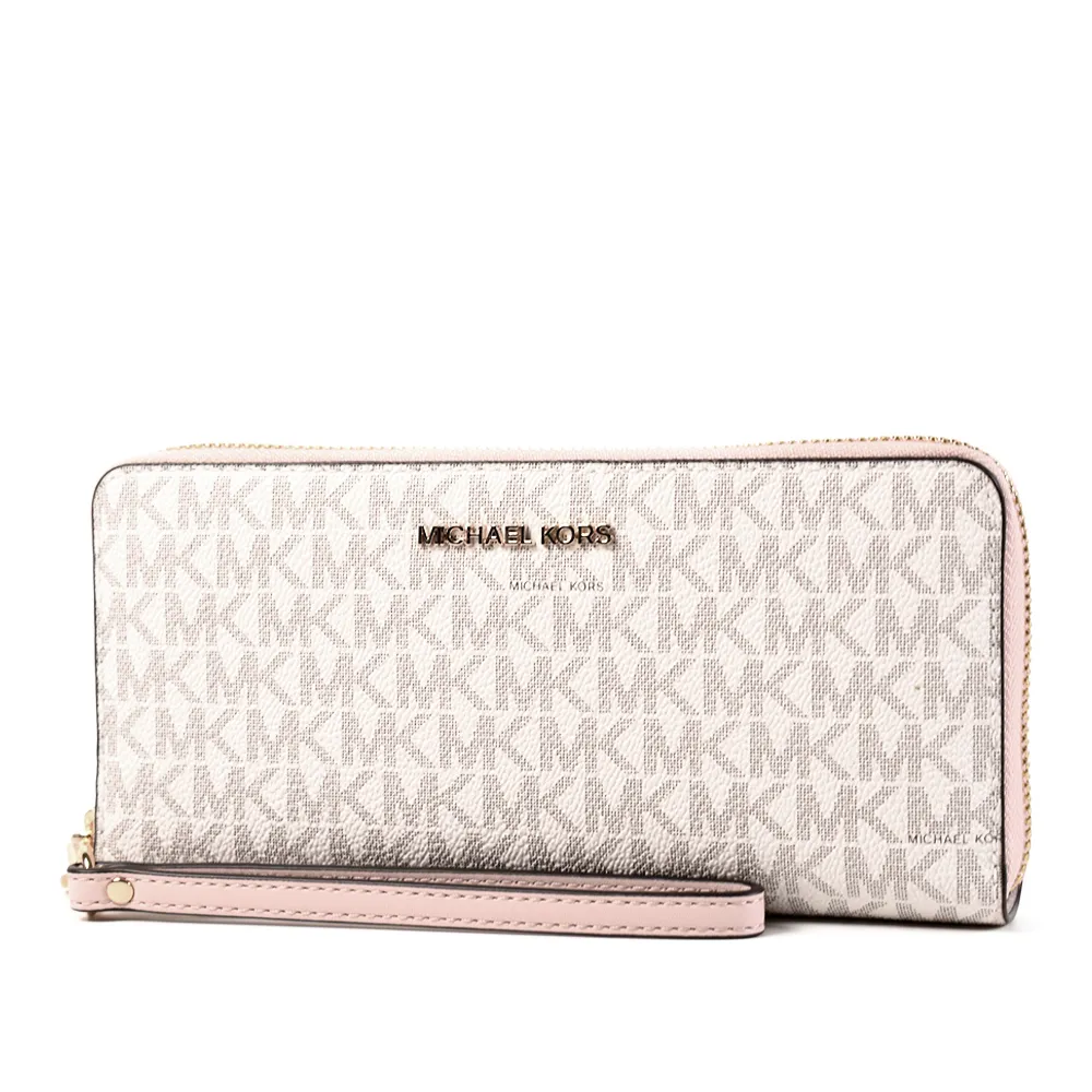 MICHAEL KORS 緹花LOGO防刮皮革磁吸翻蓋斜背包-咖啡色 歷史價格詳細信息