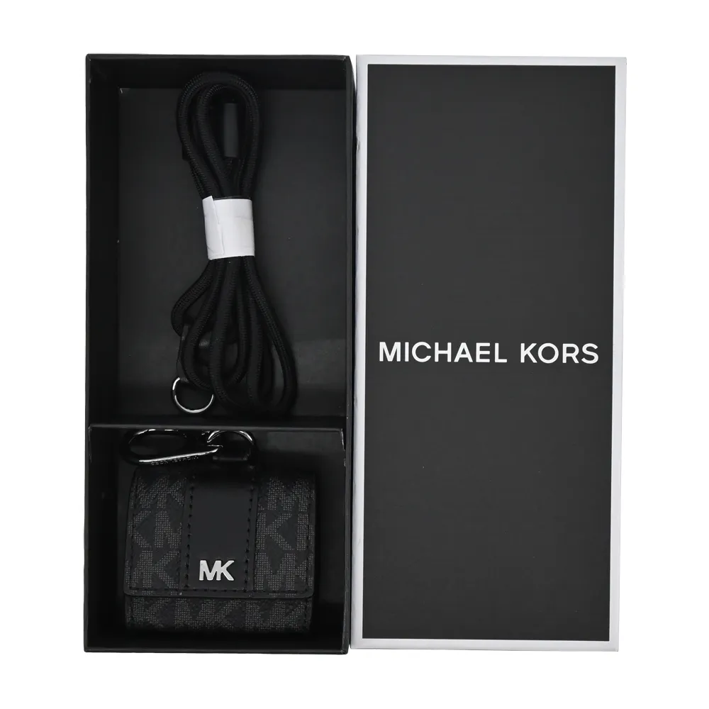 MICHAEL KORS GIFTING PVC AirPods Pro耳機掛繩保護套禮盒-黑 歷史價格詳細信息