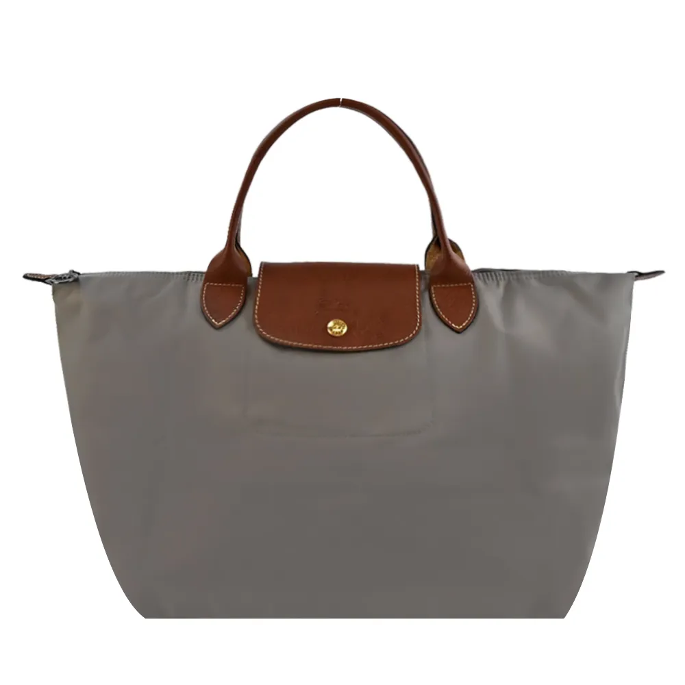 LONGCHAMP LE PLIAGE系列短把尼龍摺疊水餃包(小/牧丹粉) 歷史價格詳細信息