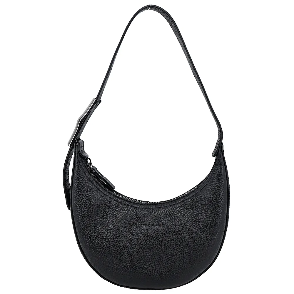 LONGCHAMP ROSEAU ESSENTIAL系列金屬竹節牛皮肩背包(中/卡其綠) 歷史價格詳細信息