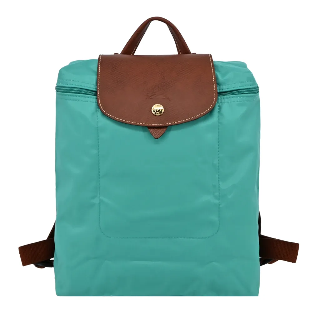 LONGCHAMP LE PLIAGE系列再生尼龍摺疊後背包(中/酒紅) 歷史價格詳細信息