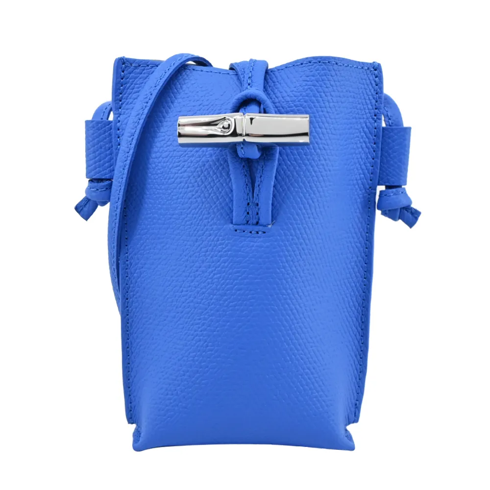 LONGCHAMP ROSEAU系列竹節卵石紋牛皮名片夾(白紙) 歷史價格詳細信息