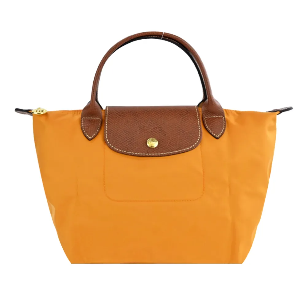 【LONGCHAMP】小羊皮短把摺疊包(中/任選色/附背帶) 歷史價格詳細信息