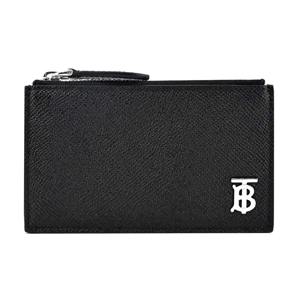 BURBERRY  TB LOGO粒面皮革雙色翻蓋長夾(米x白) 歷史價格詳細信息