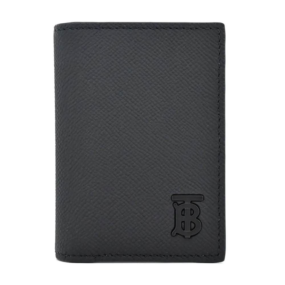 BURBERRY TB LOGO小牛皮對開短夾(灰色) 歷史價格詳細信息