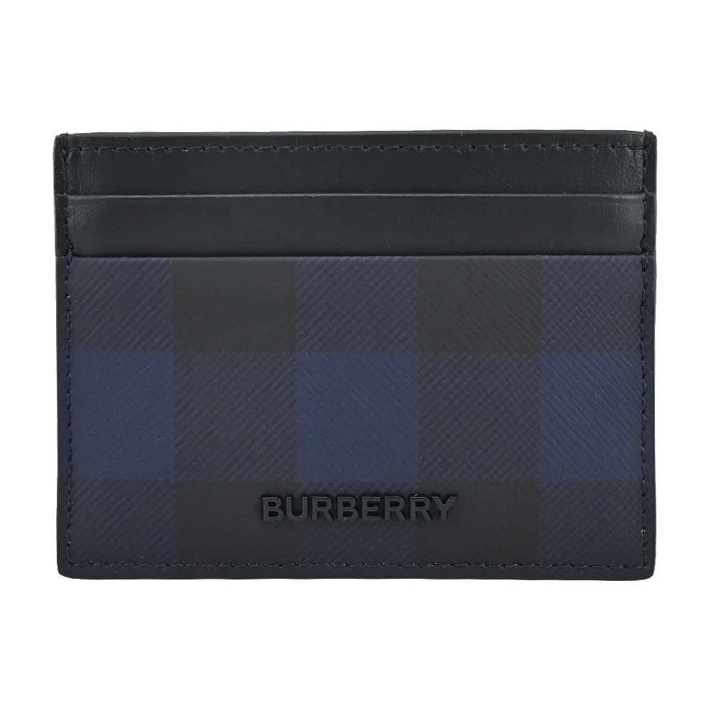 BURBERRY 經典格紋帆布可拆式鏈帶卡片斜背包（卡其） 歷史價格詳細信息