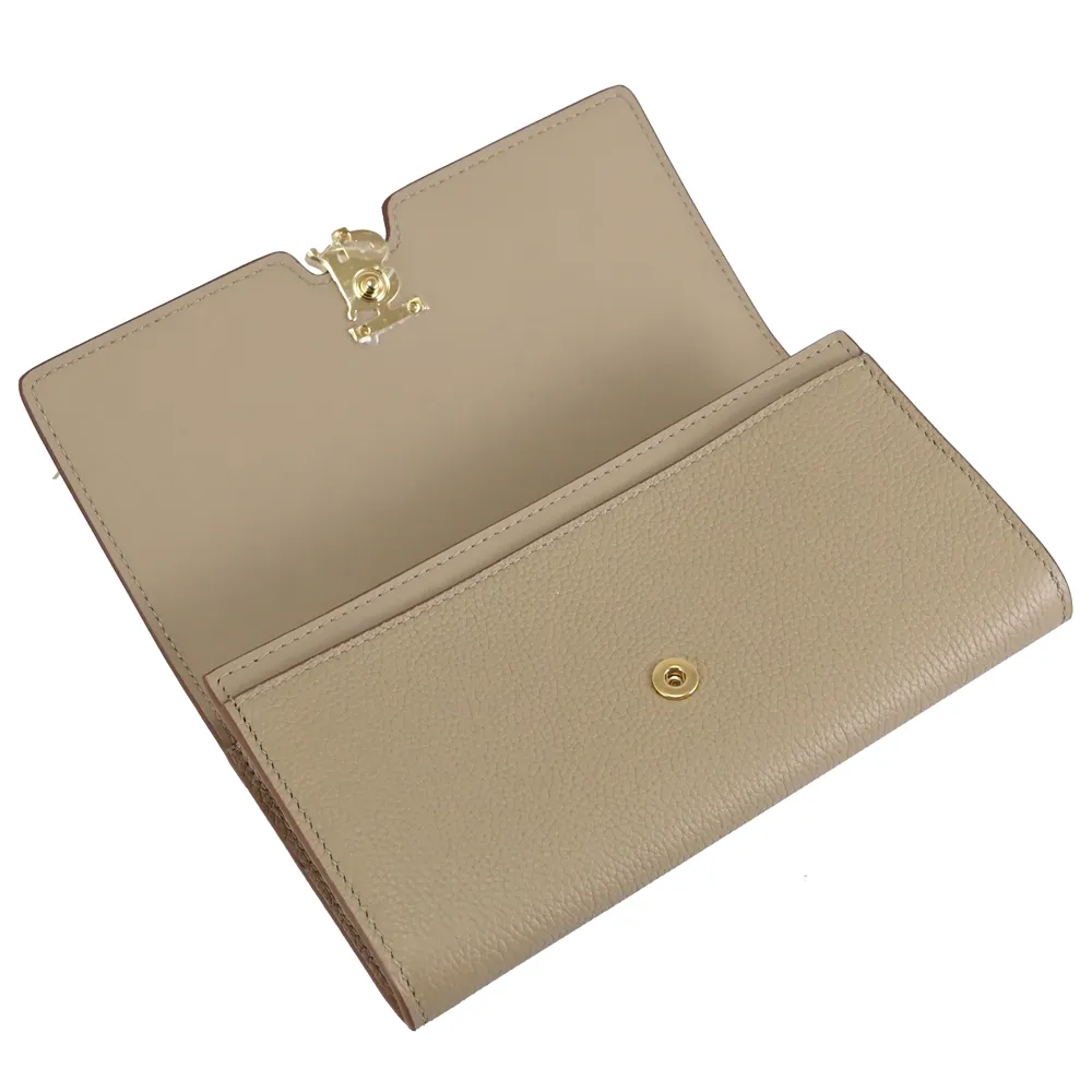 BURBERRY TB金屬LOGO素面荔枝紋皮革對折長夾 (贈原廠紙盒紙袋防塵袋) 歷史價格詳細信息