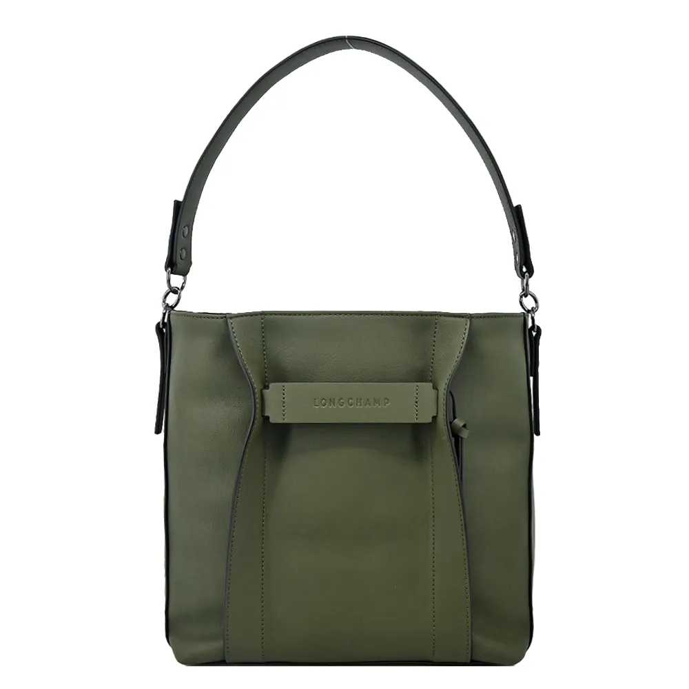 LONGCHAMP 3D 全新 s 皮革斜背手拿包 赭黃色 歷史價格詳細信息