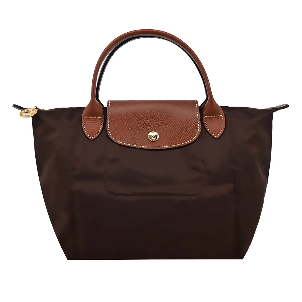 【LONGCHAMP】小羊皮短把摺疊包(中/任選色/附背帶) 歷史價格詳細信息