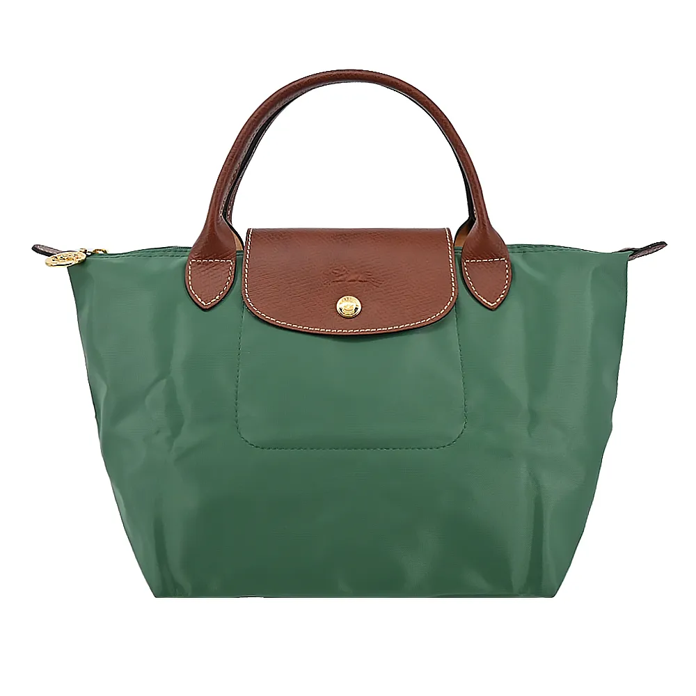 【LONGCHAMP】小羊皮短把摺疊包(中/任選色/附背帶) 歷史價格詳細信息