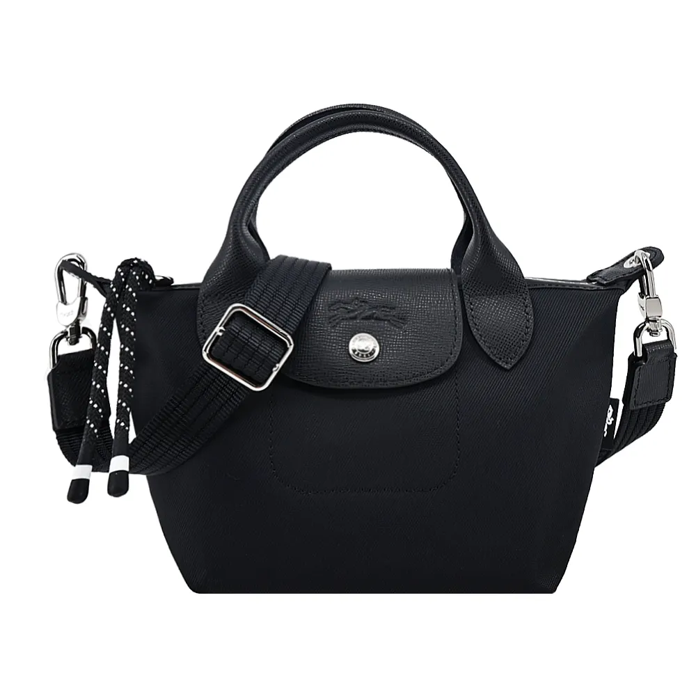 LONGCHAMP LE PLIAGE ENERGY系列再生尼龍短把手提/斜背兩用包(小/多色選) 歷史價格詳細信息