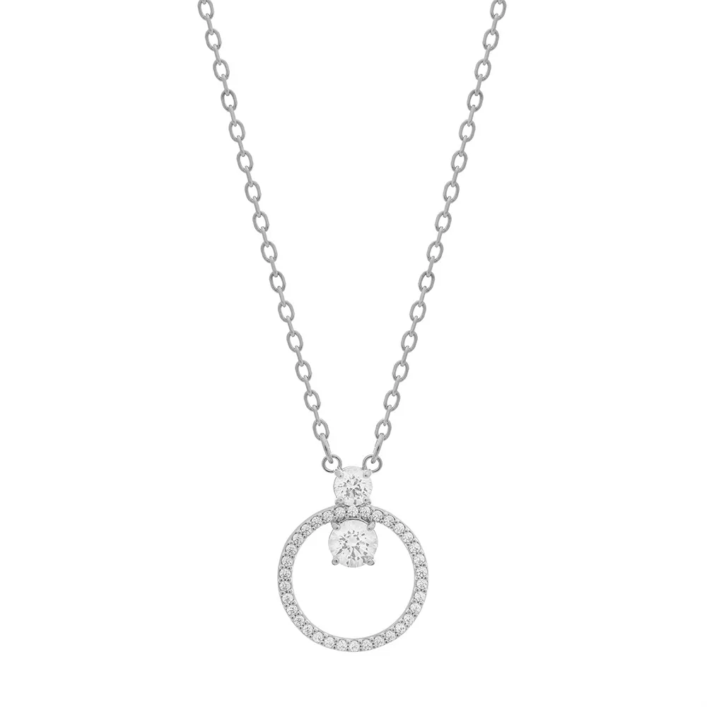 SWAROVSKI 施華洛世奇 Constella 鏈墜圓形切割、密鑲, 白色, 鍍白金色 歷史價格詳細信息