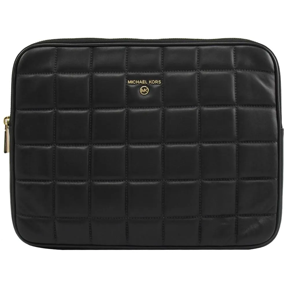 MICHAEL KORS JET SET 絎縫山形紋翻蓋釦式三折長夾-金釦黑 歷史價格詳細信息