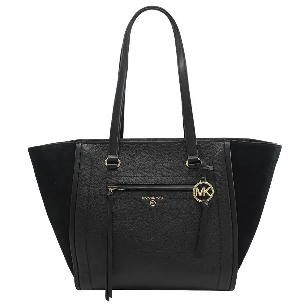 MICHAEL KORS CARINE 金字大圓標Logo鼠尾草綠色防刮滿版花邊小兩用包 歷史價格詳細信息