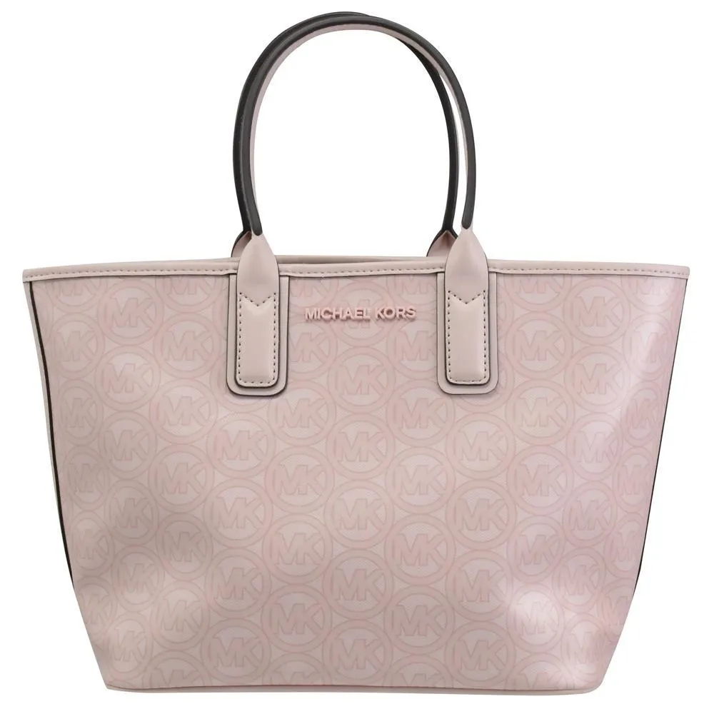 MICHAEL KORS 圓形金LOGO荔枝皮革手提式拉鍊中長夾.紅 歷史價格詳細信息