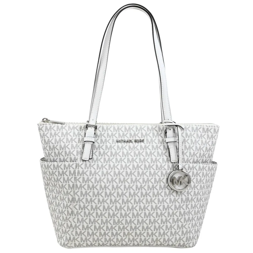 MICHAEL KORS JET SET ITEM 金字Logo防刮滿版MK柚橘色金鏈斜背包 歷史價格詳細信息