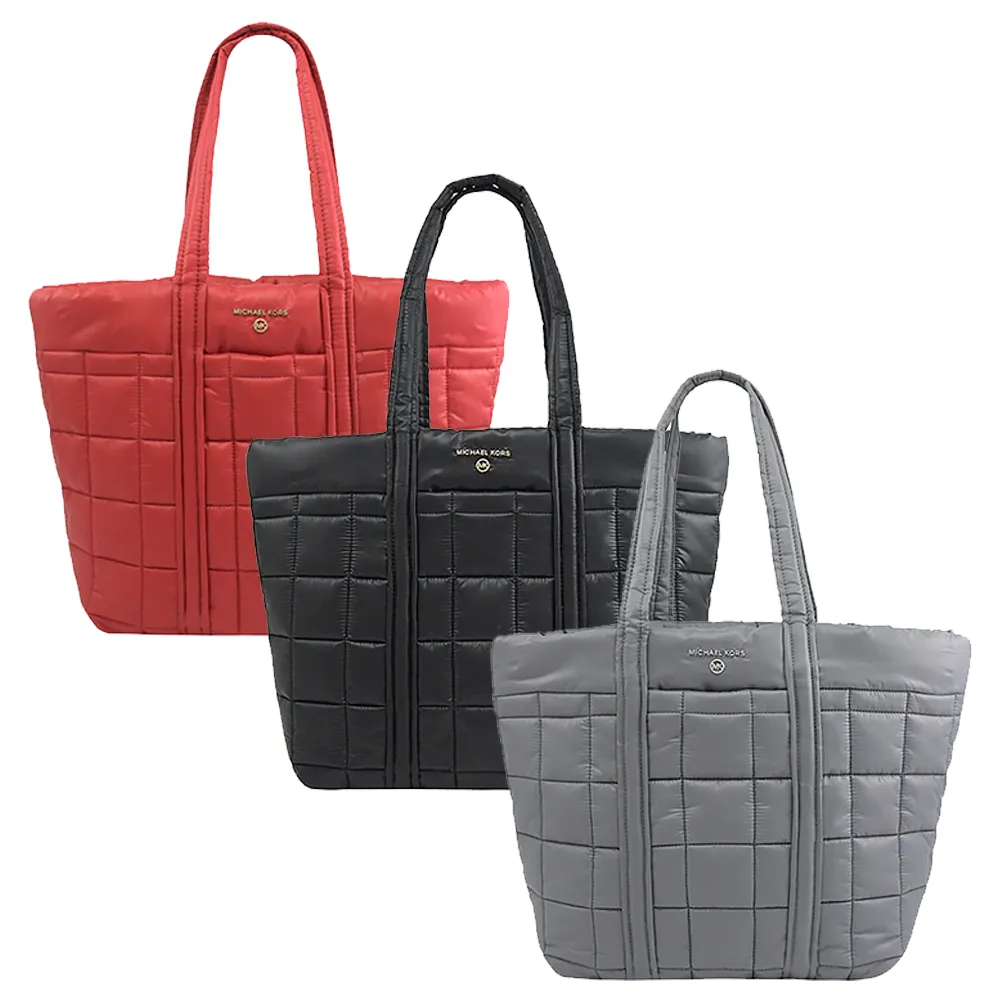 MICHAEL KORS STIRKING 金屬LOGO尼龍手提小托特包.紅 歷史價格詳細信息