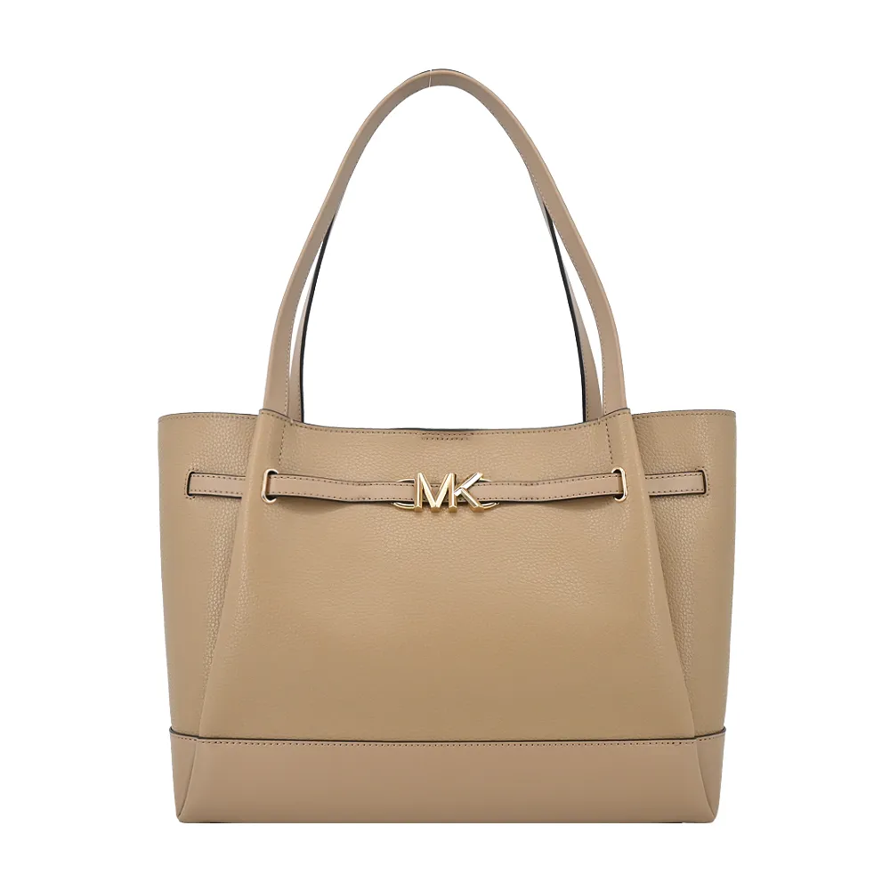 MICHAEL KORS REED 荔枝紋鉚釘手提/斜背二用水桶包-黑色 歷史價格詳細信息