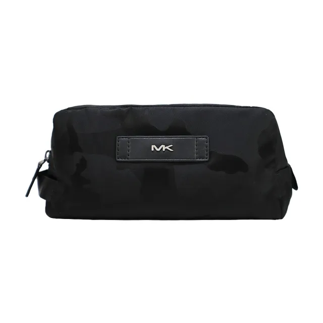 MICHAEL KORS MK皮標LOGO迷彩萬用包-黑 歷史價格詳細信息