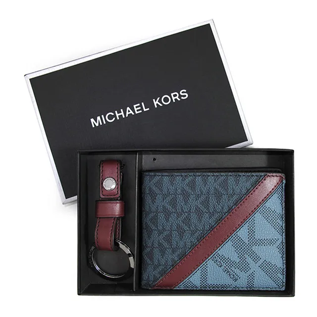 MICHAEL KORS COOPER 經典MK滿版印花迷你斜背包.深咖 歷史價格詳細信息