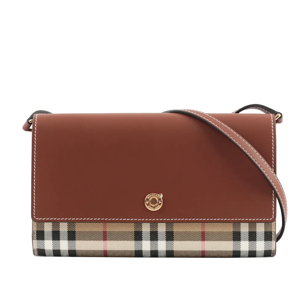 經典格紋皮飾手拿包 歷史價格詳細信息