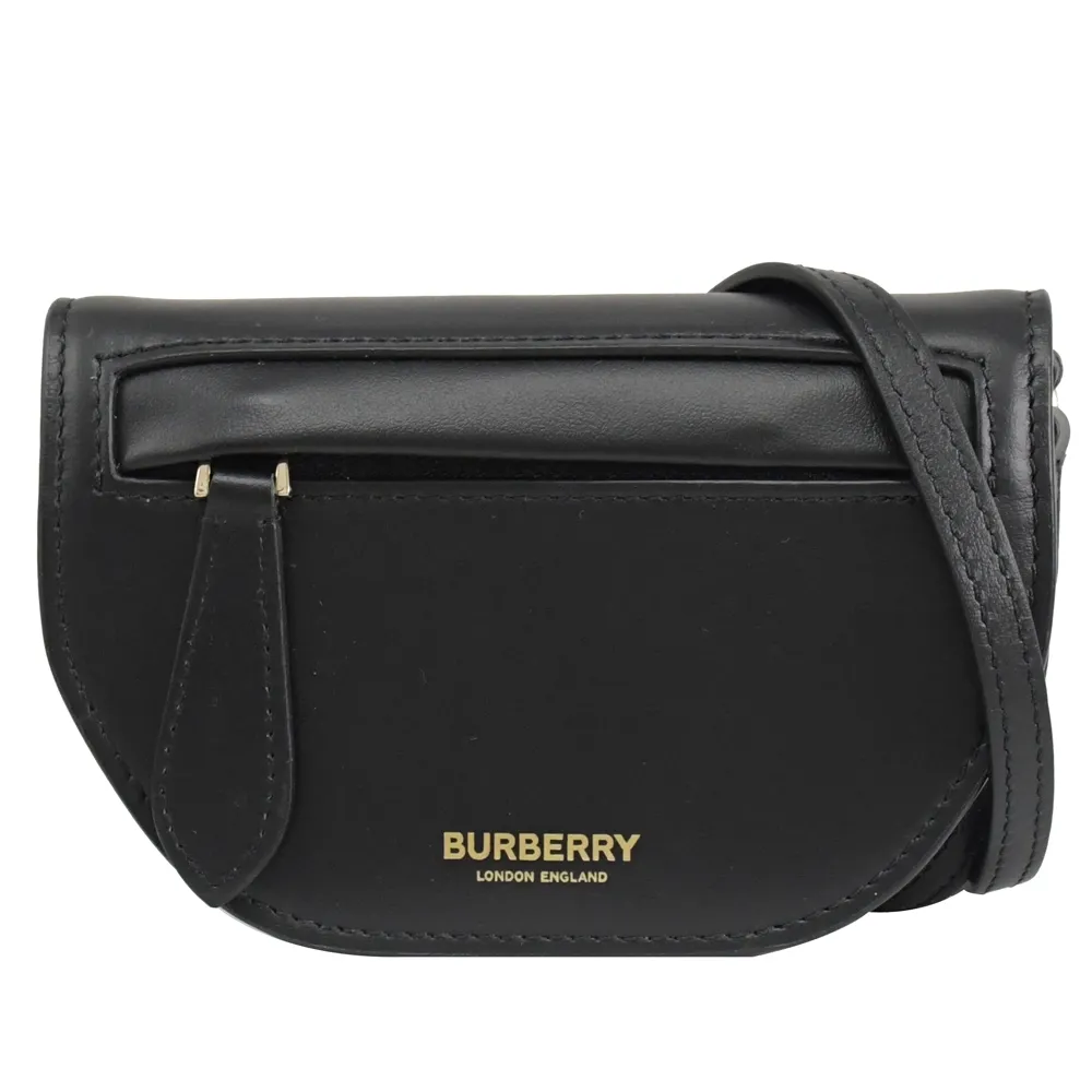BURBERRY Olympia 格紋棉質帆布肩背/腋下包(經典米色) 8058006 A1189 歷史價格詳細信息