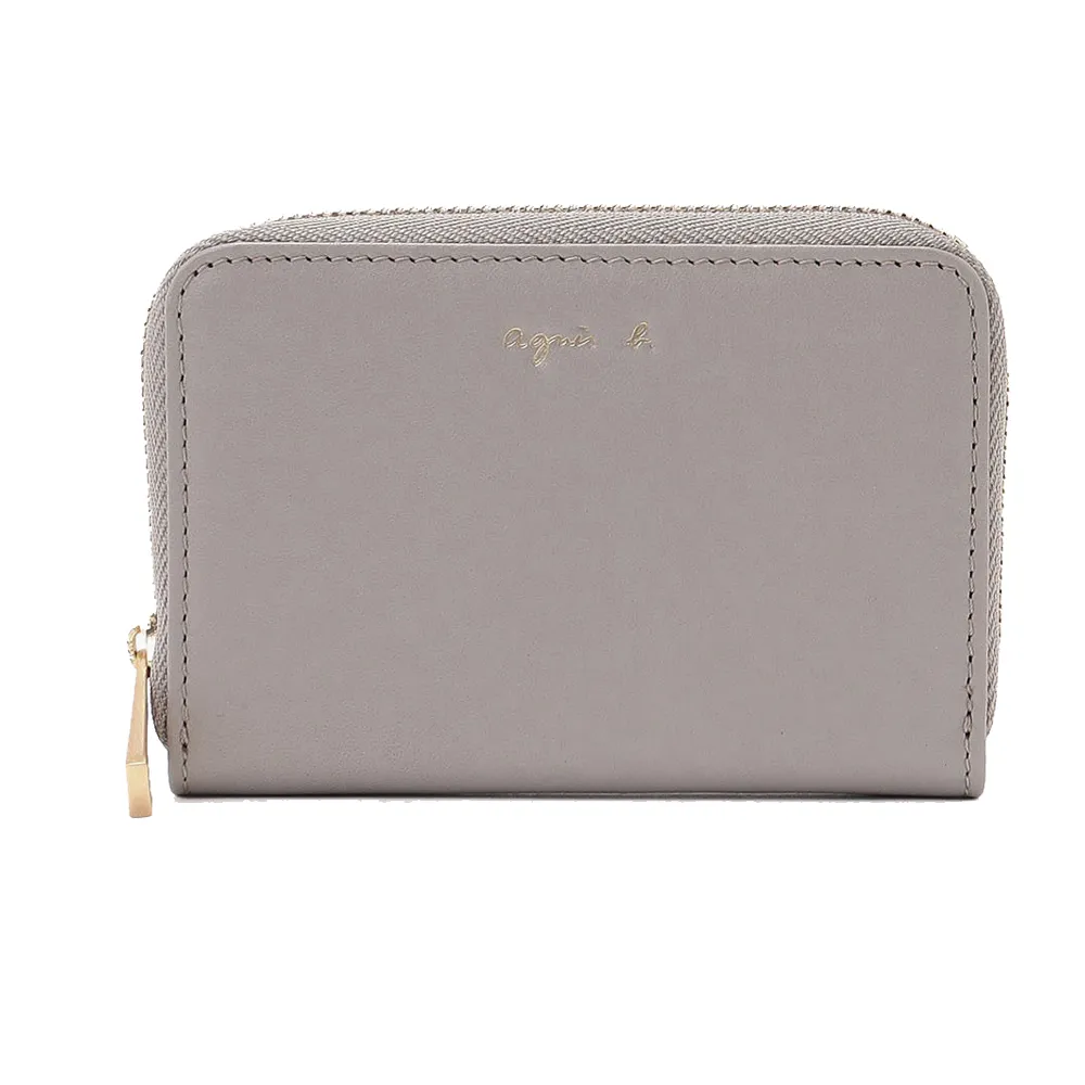 agnes b.燙金logo三角幾何皮革饅頭包(深灰) 歷史價格詳細信息