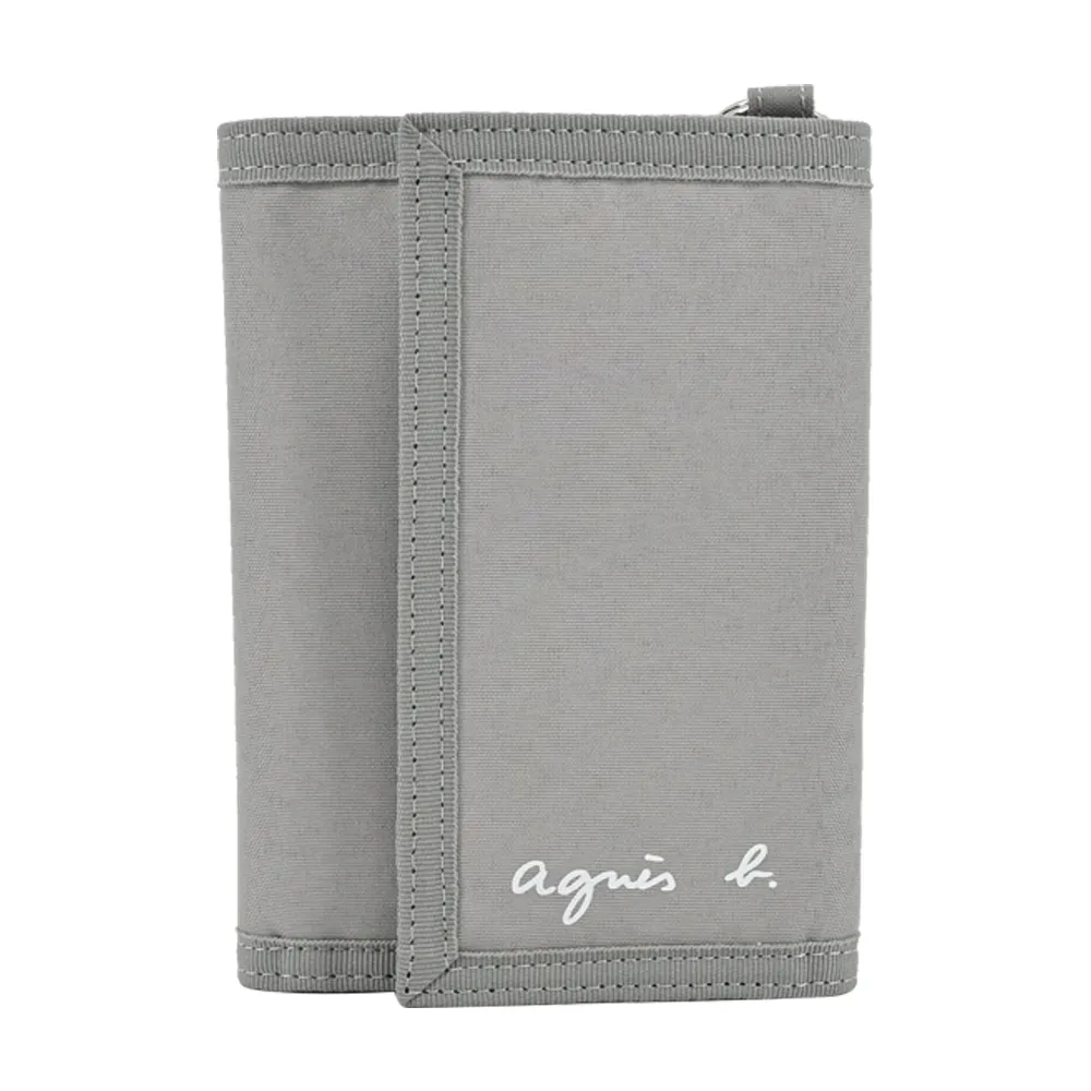 agnes b. 輕量尼龍撞色口袋斜背包-小/藍橘 歷史價格詳細信息