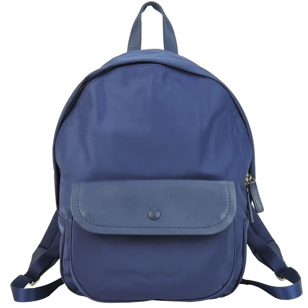 agnes b.皮革穿扣雙拉鍊後背包(米) 歷史價格詳細信息