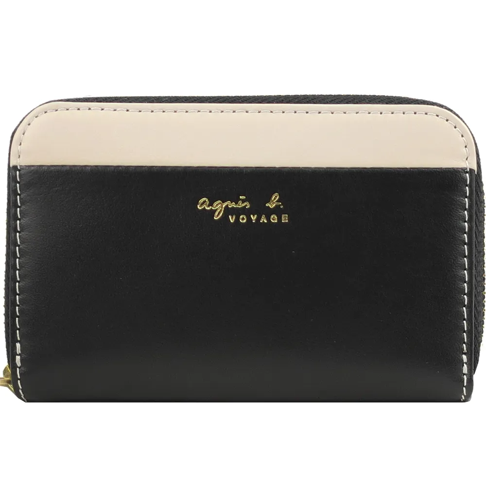 agnes b.雙色金屬牌翻蓋長夾(附鍊卡夾)(紅) 歷史價格詳細信息