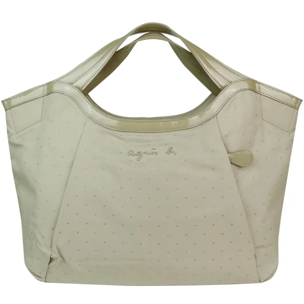 agnes b.漆皮圓弧肩包-小/咖米 歷史價格詳細信息