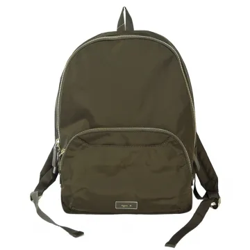 agnes b金屬方牌素面後背包(深藍) 歷史價格詳細信息